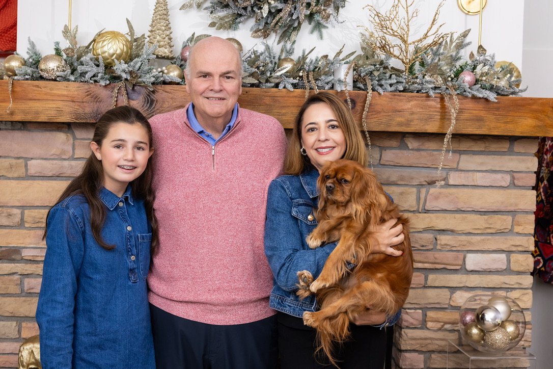 Vance Wood with family